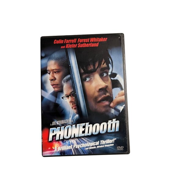 Phone Booth 2003 DVD Action Thriller Colin Farrell Forest Whitaker Pre-Owned - Picture 1 of 5